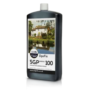 liquid dye for small garden ponds grey shadow colour